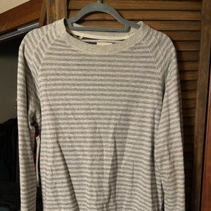 Billy Reid Striped Sweatshirt (Size L)